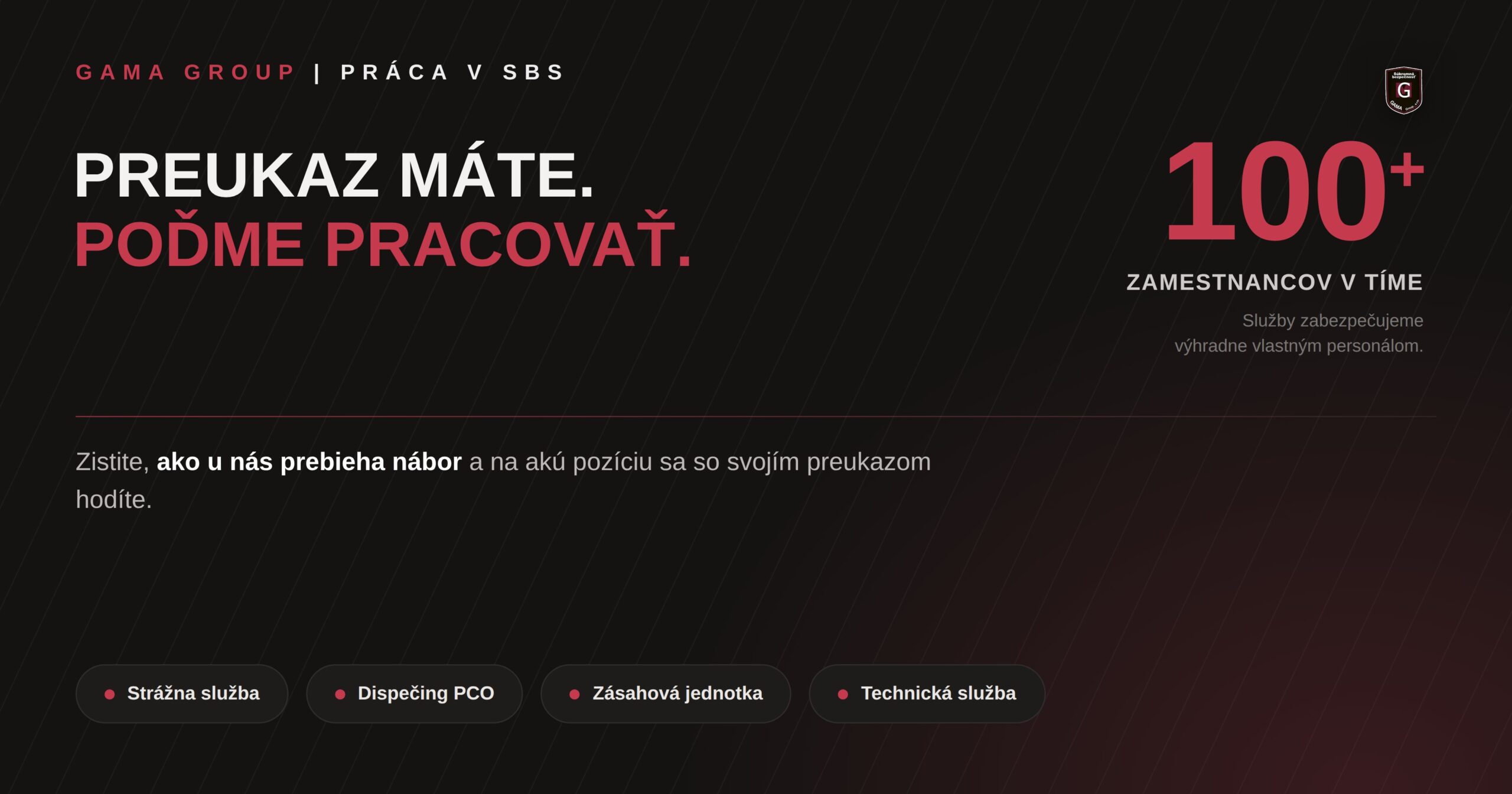 Mám preukaz SBS – čo ďalej? Ako nájsť prácu v odbore