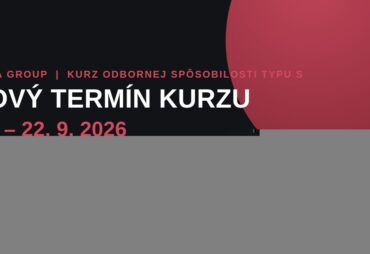 Kurz typu S – nový termín 16.–22.9.2026, GAMA Group