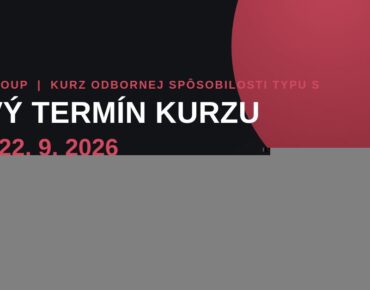 Kurz typu S – nový termín 16.–22.9.2026, GAMA Group